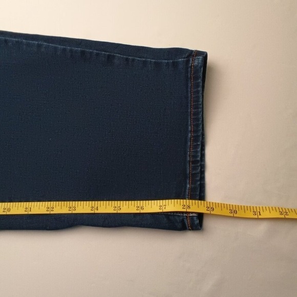 Talbots Womens Flawless Slim Ankle Curvy High Rise Dark Wash Jeans Size 22W - Picture 9 of 10